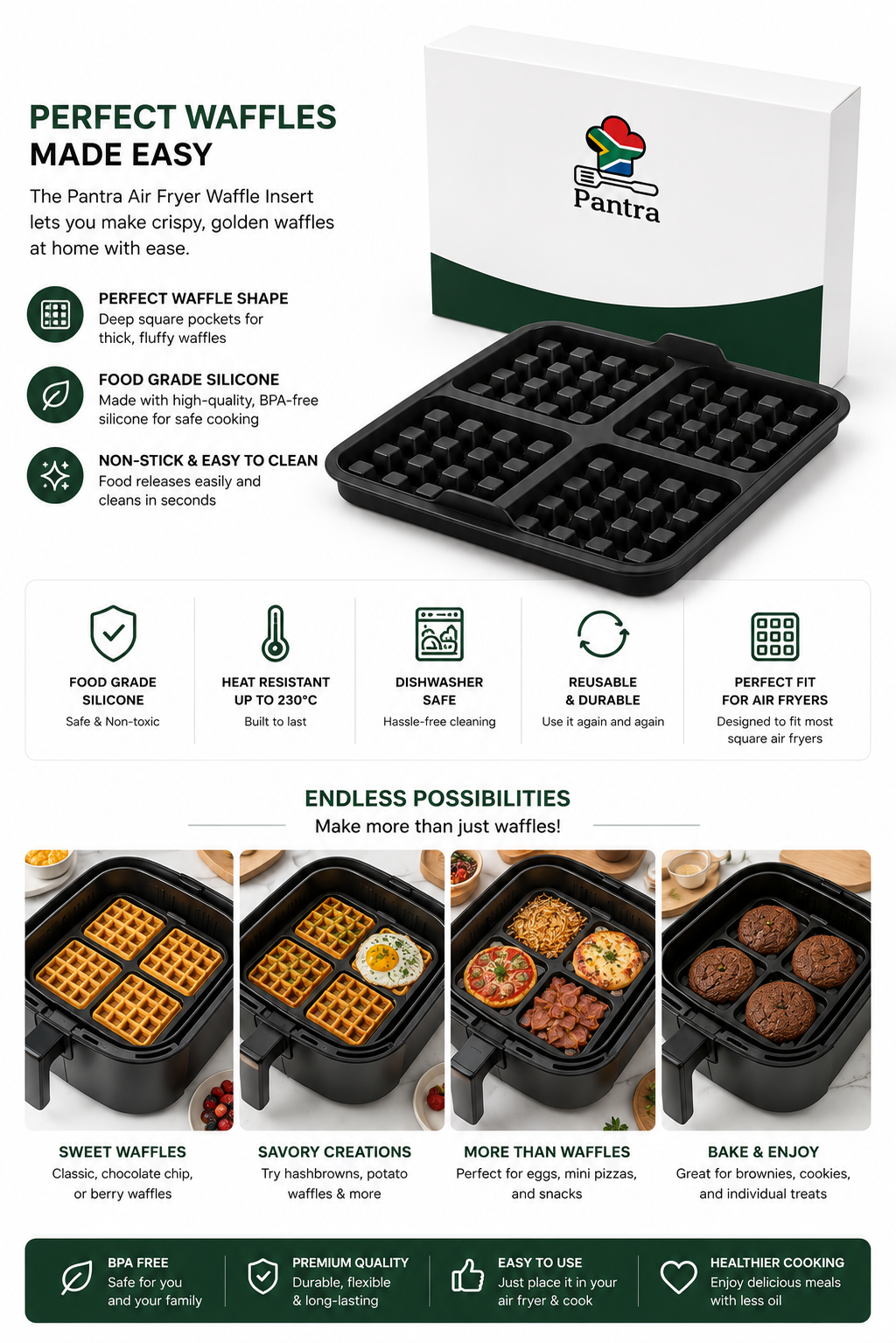 Pantra™ AirWaffle Tray